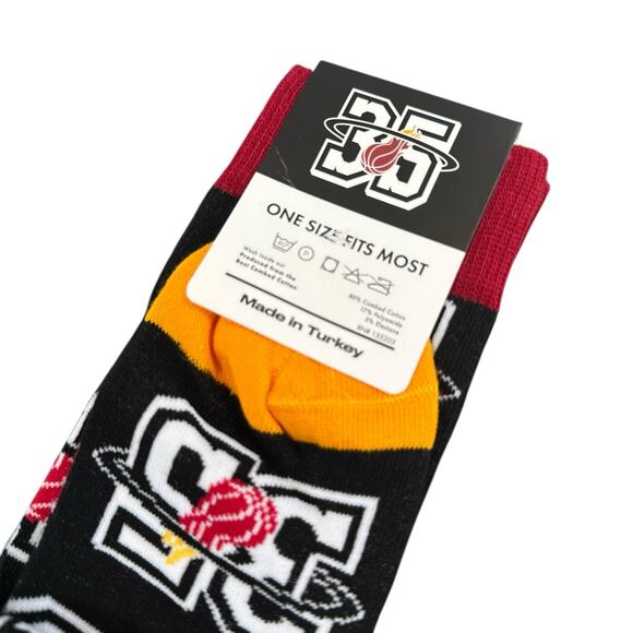 Miami Heat Men's Premium Socks - Picture 4 of 4